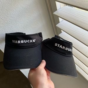 Starbucks sun caps